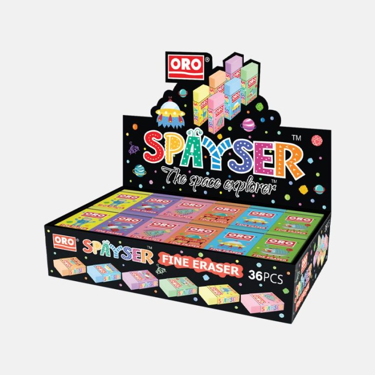 2013 SPAYSER Erasers 36 Pcs Box