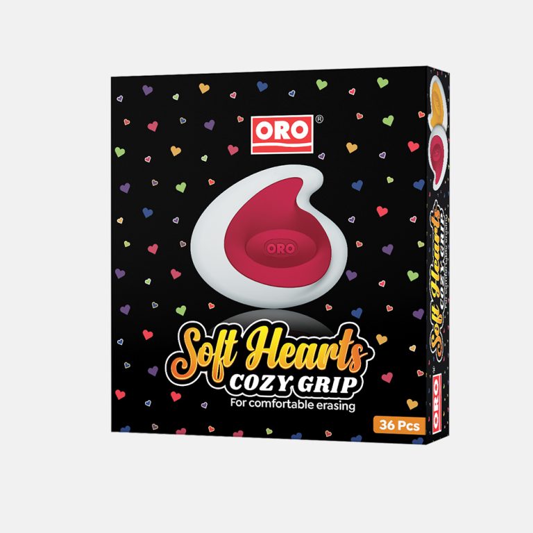 2020 Soft Heart Eraser 36 Pcs