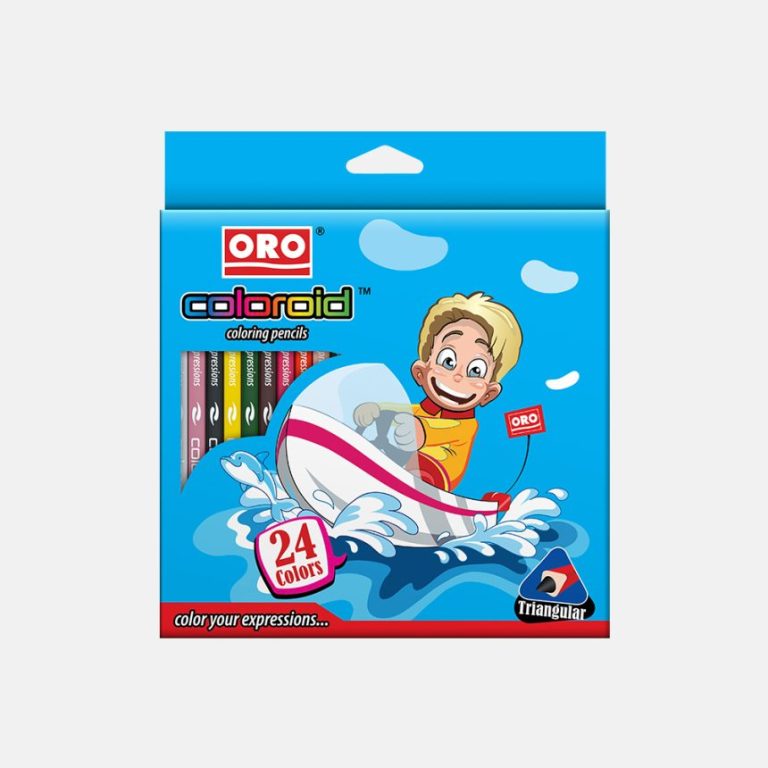 Coloroid 24 Pencil Colors Box