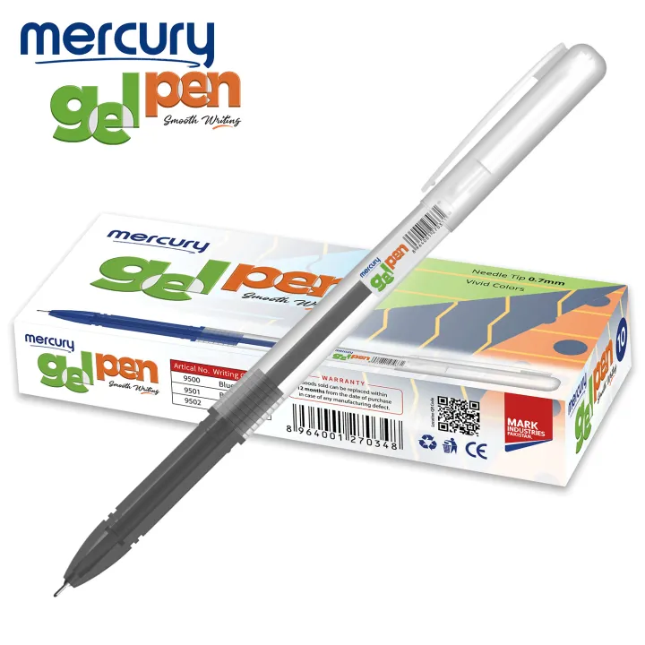 MERCURY GEL PEN BLUE