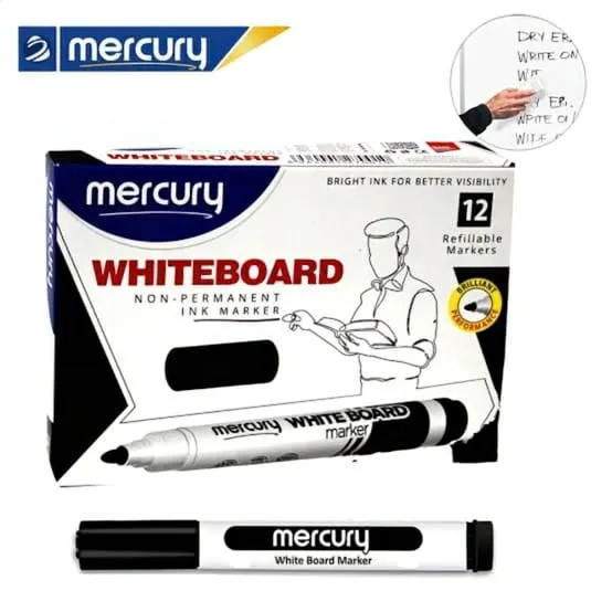 WHITE BOARD MARKER black