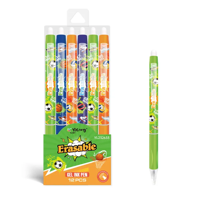 Yalong gel pen thermal ink erasable pen