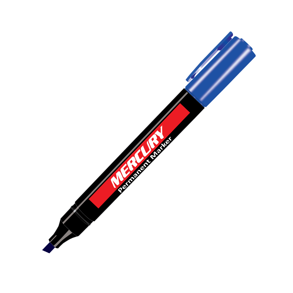 Permanent Marker Mercury - Chisel Tip