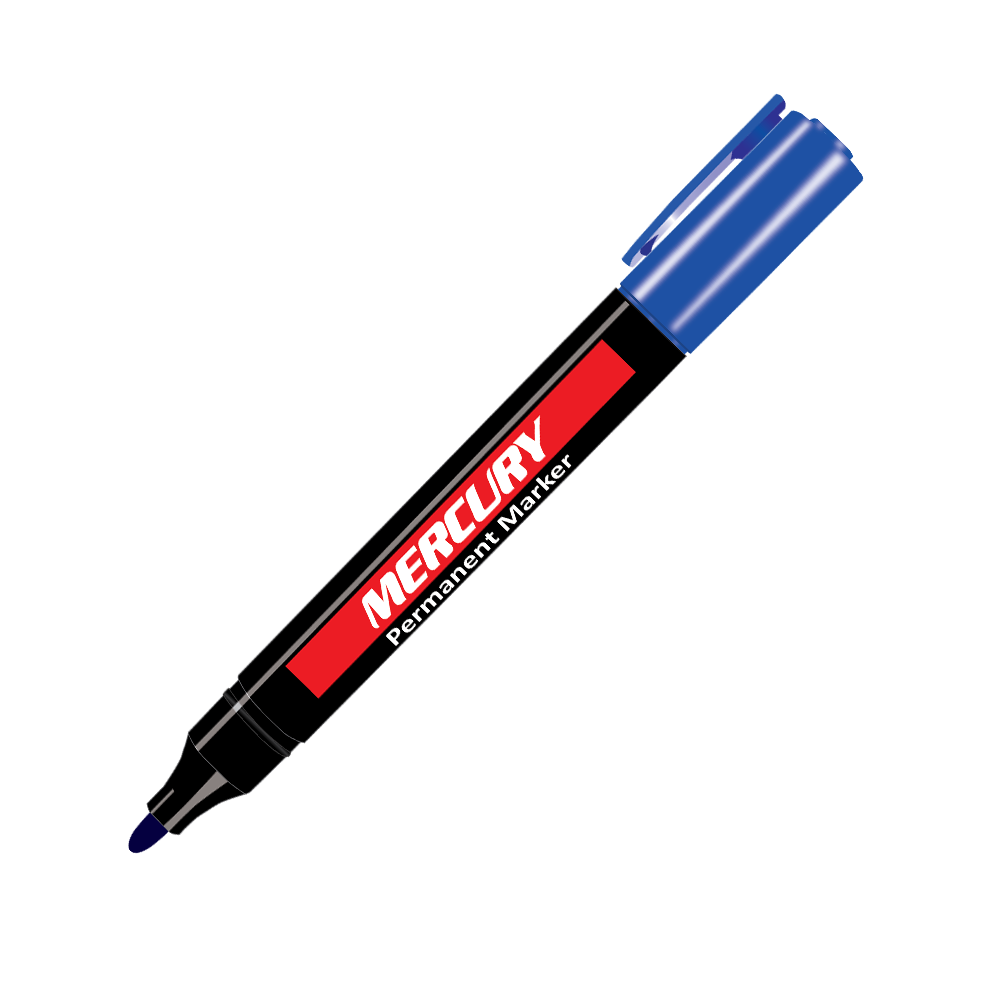 Permanent Marker Mercury - Round Tip
