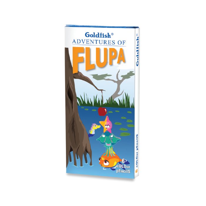 Goldfish Flupa 6 color pencils