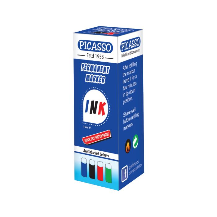 Picasso colorful markers ink15 ml