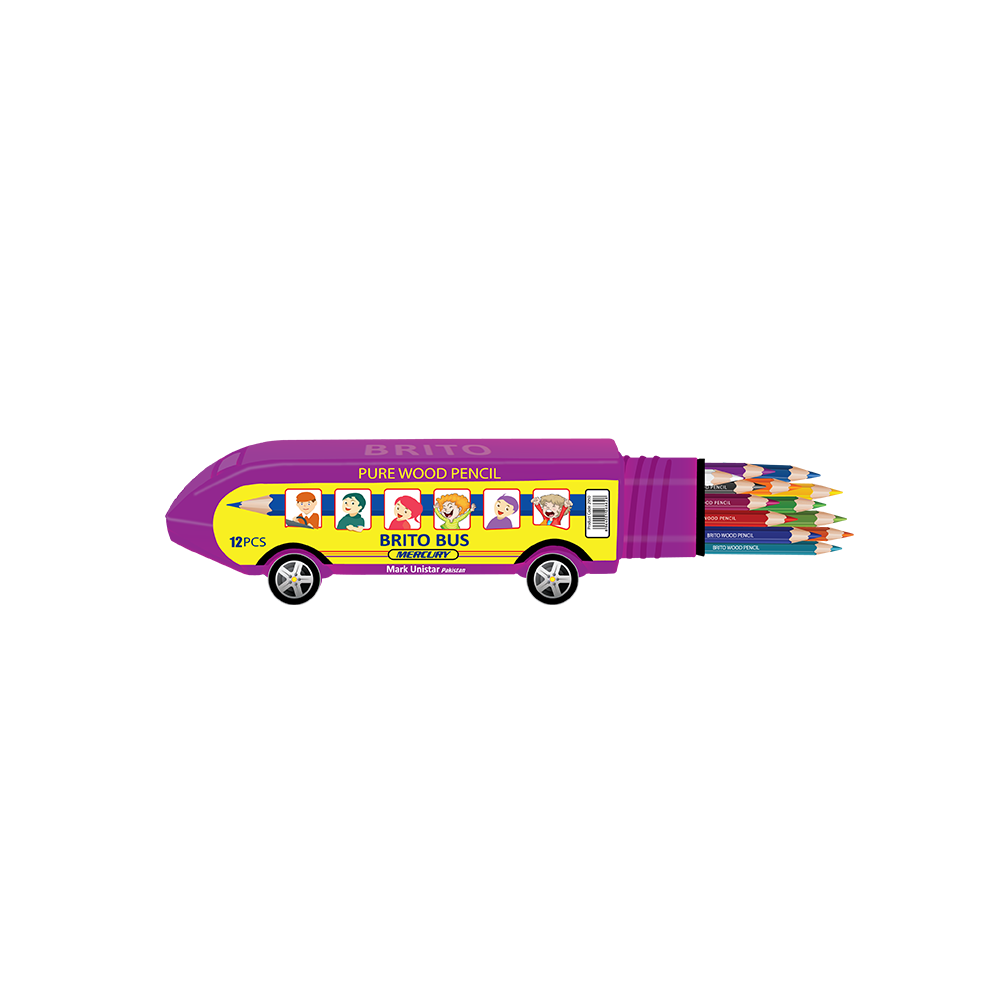 Brito 12 Color Half Bus Pack Mercury