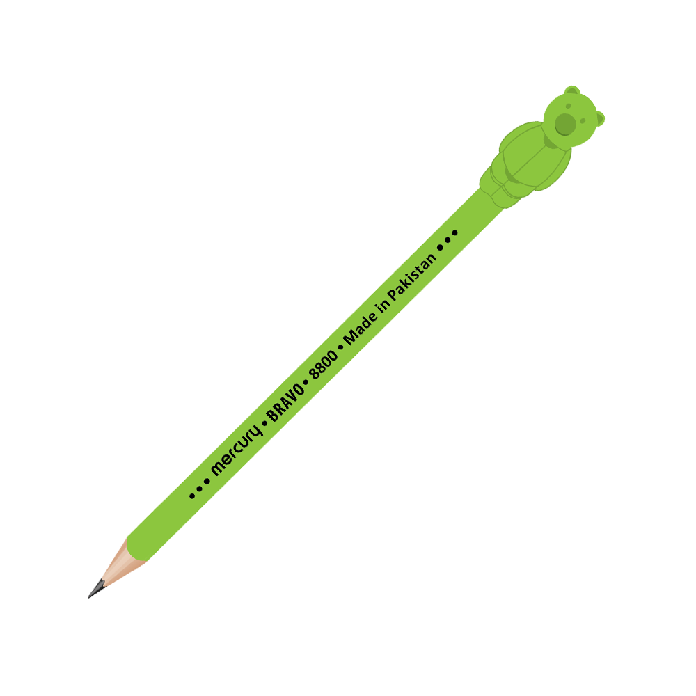 Bravo Bear Lead Pencil Mercury