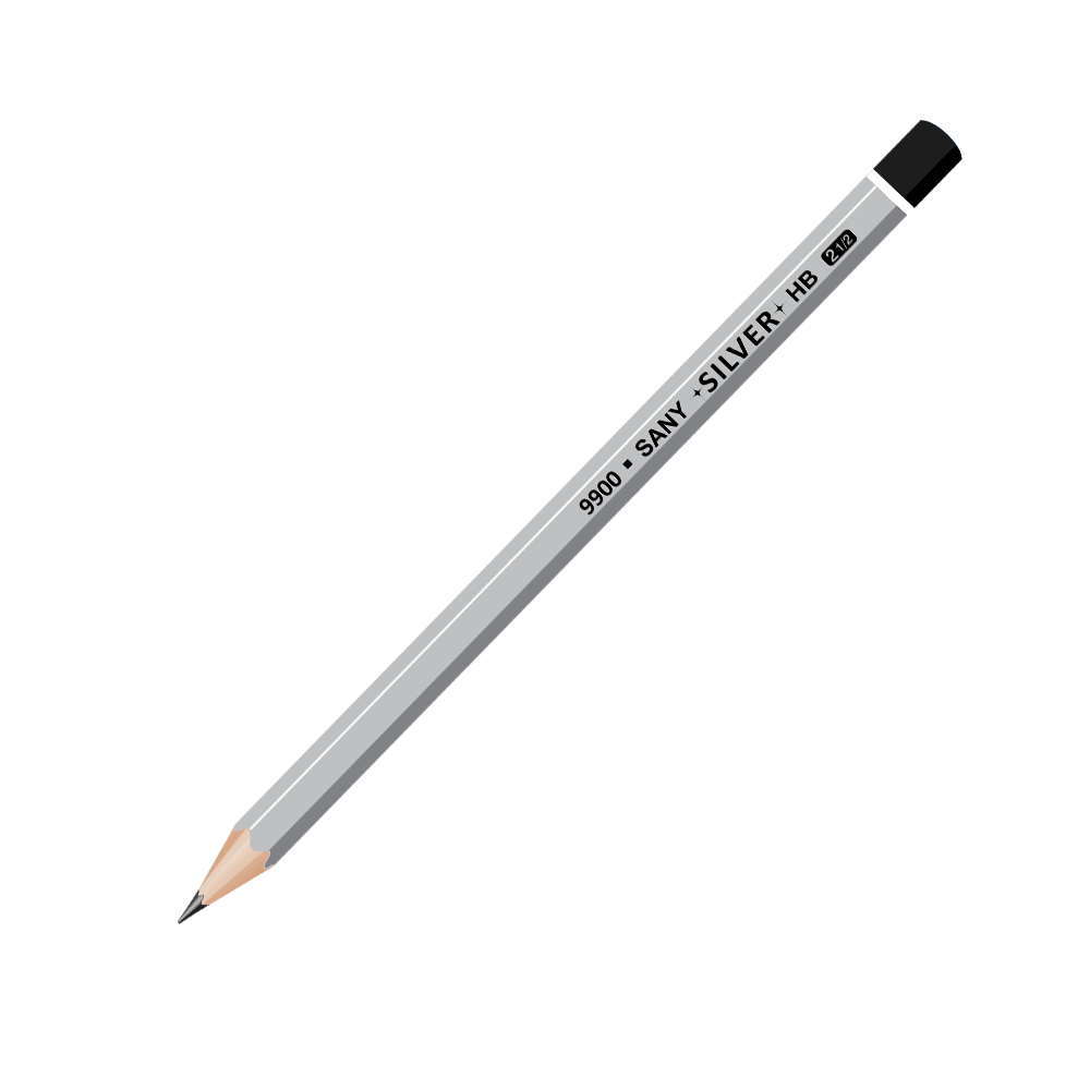 Sany Silver Mercury Lead Pencil 9900